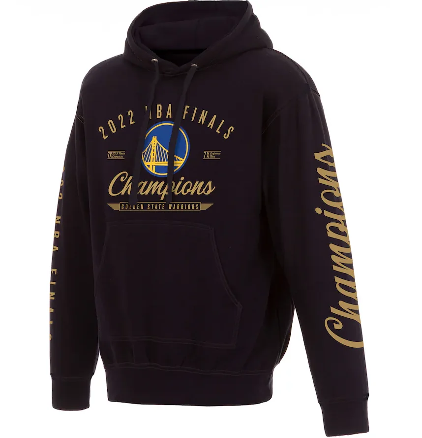 Golden State Warriors 2022 NBA Finals Champions Black Hoodie