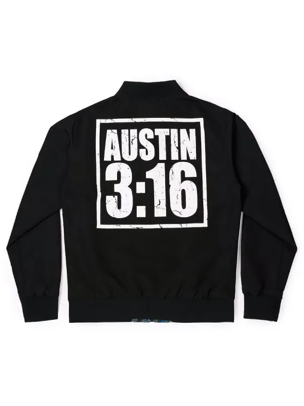 WWE Steve Austin Stone Cold Reversible Bomber Jacket - Image 2