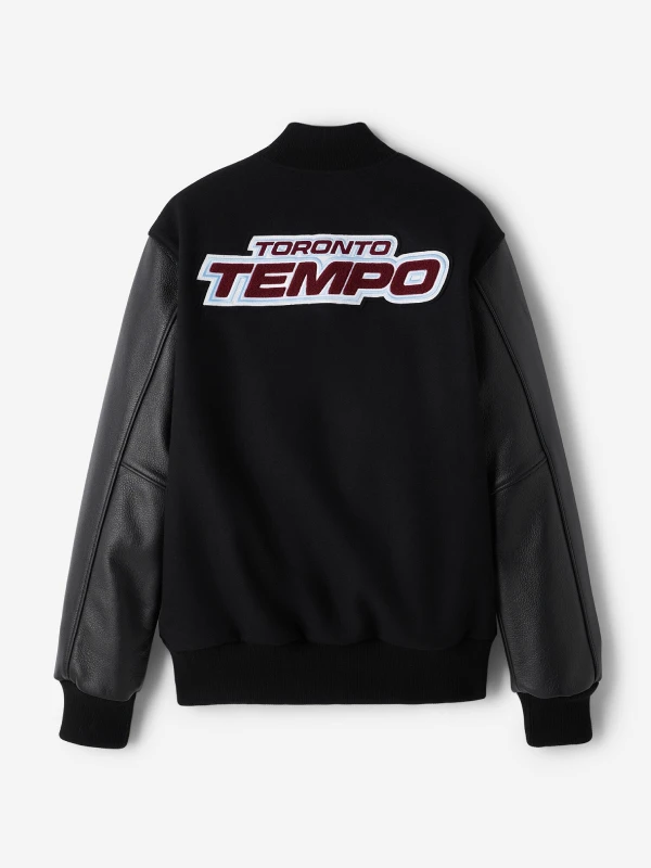 Sandy Brondello Roots Toronto Tempo Varsity Jacket - Image 3