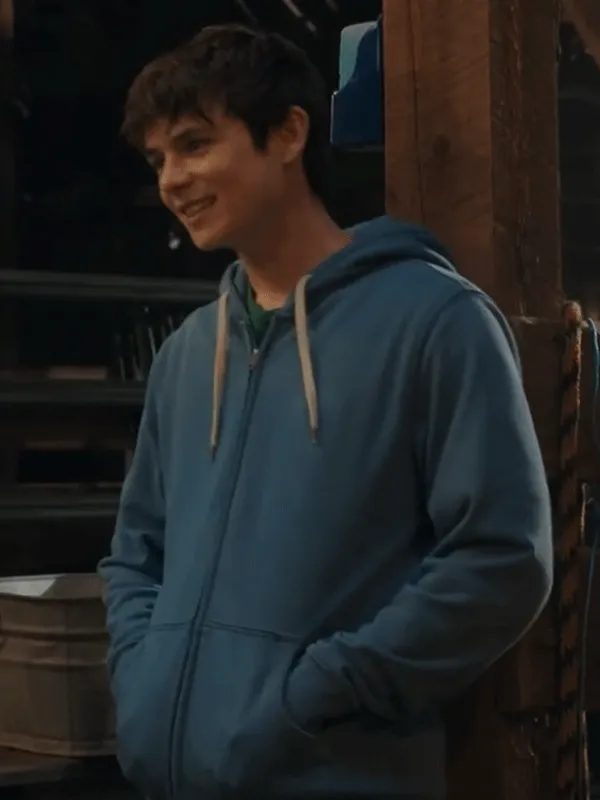 My Life with the Walter Boys Alex Walter Blue Hooded Jacket