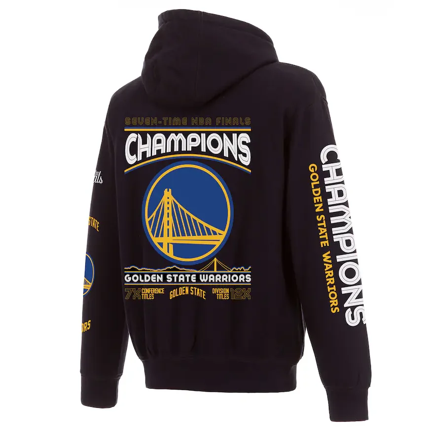 Golden State Warriors 7-Time NBA Finals Champions Hoodie