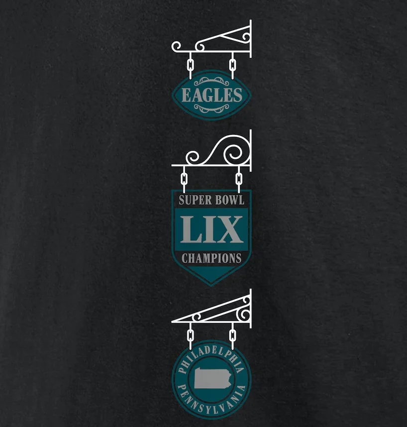 Philadelphia Eagles Super Bowl LIX Champions Hoodie