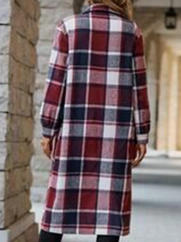 All is Merry & Bright 2025 Jessica Wool Plaid Coat
