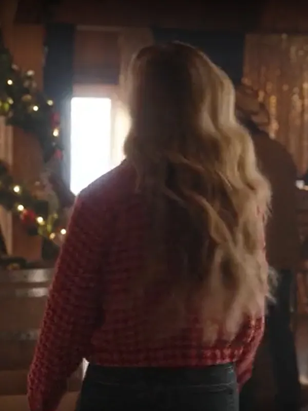 A Royal Montana Christmas Princess Victoria Houndstooth Jacket