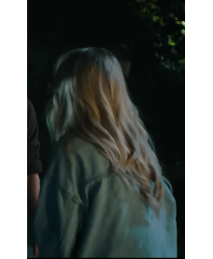 Regretting You Mckenna Grace Denim Blue Jacket