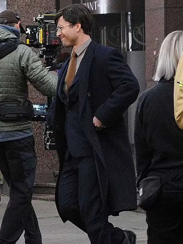 Glen Powell The Running Man Trench Coat