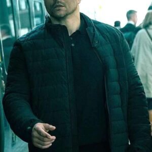 Beard Dog Slow Horses Black Puffer Jacket