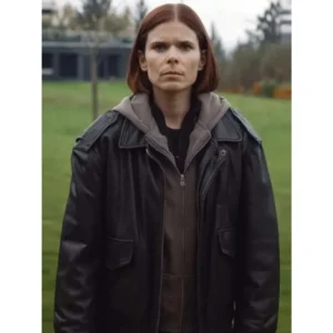 The Astronaut Kate Mara Black Leather Jacket
