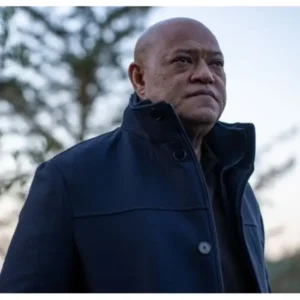 The Astronaut Laurence Fishburne Blue Trench Coat
