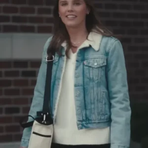 The Christmas Ring Sadie Mayfield Trucker Denim Jacket