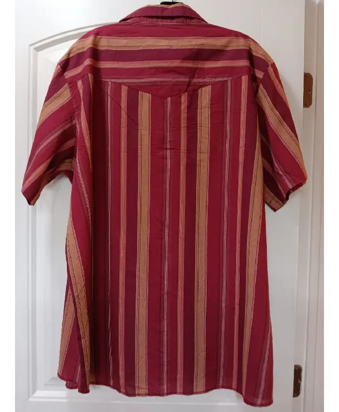 The Lowdown Series Ethan Hawke Maroon Shirt