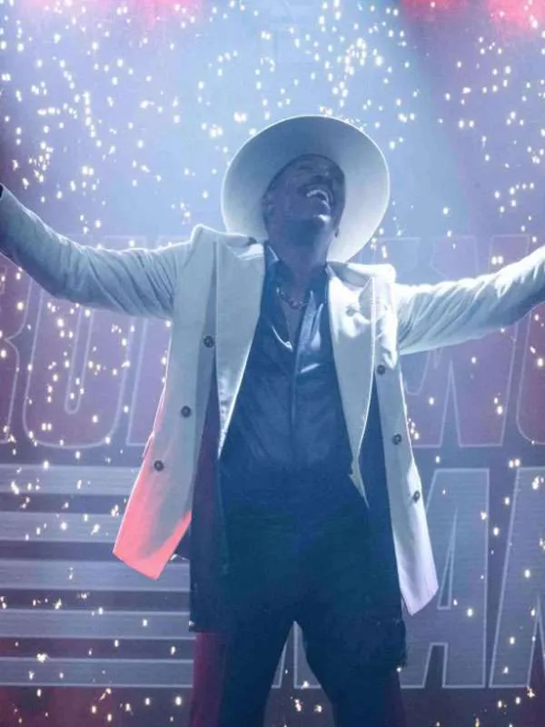 The Running Man Colman Domingo White Blazer