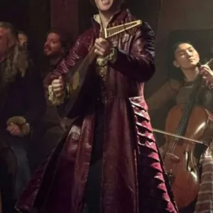 Jaskier The Witcher S03 Maroon Coat