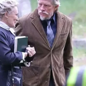 Thomas Haden Church Wake Up Dead Man Brown Blazer