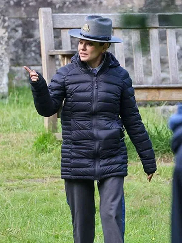 Geraldine Scott Wake Up Dead Man Puffer Jacket