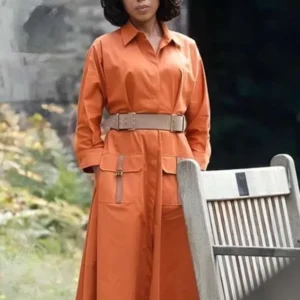 Wake Up Dead Man Vera Draven Orange Coat