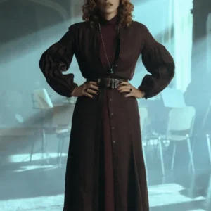 Wednesday S02 Billie Piper Long Coat