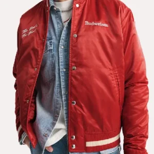 Abercrombie Budweiser Varsity Jacket