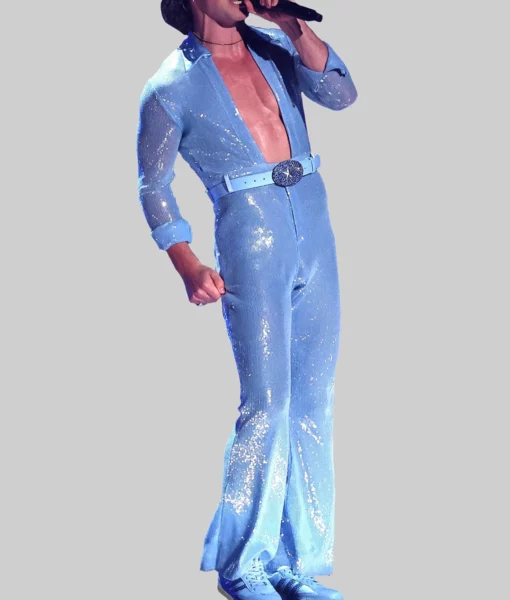 Benson Boone Grammys 2025 Blue Jumpsuit