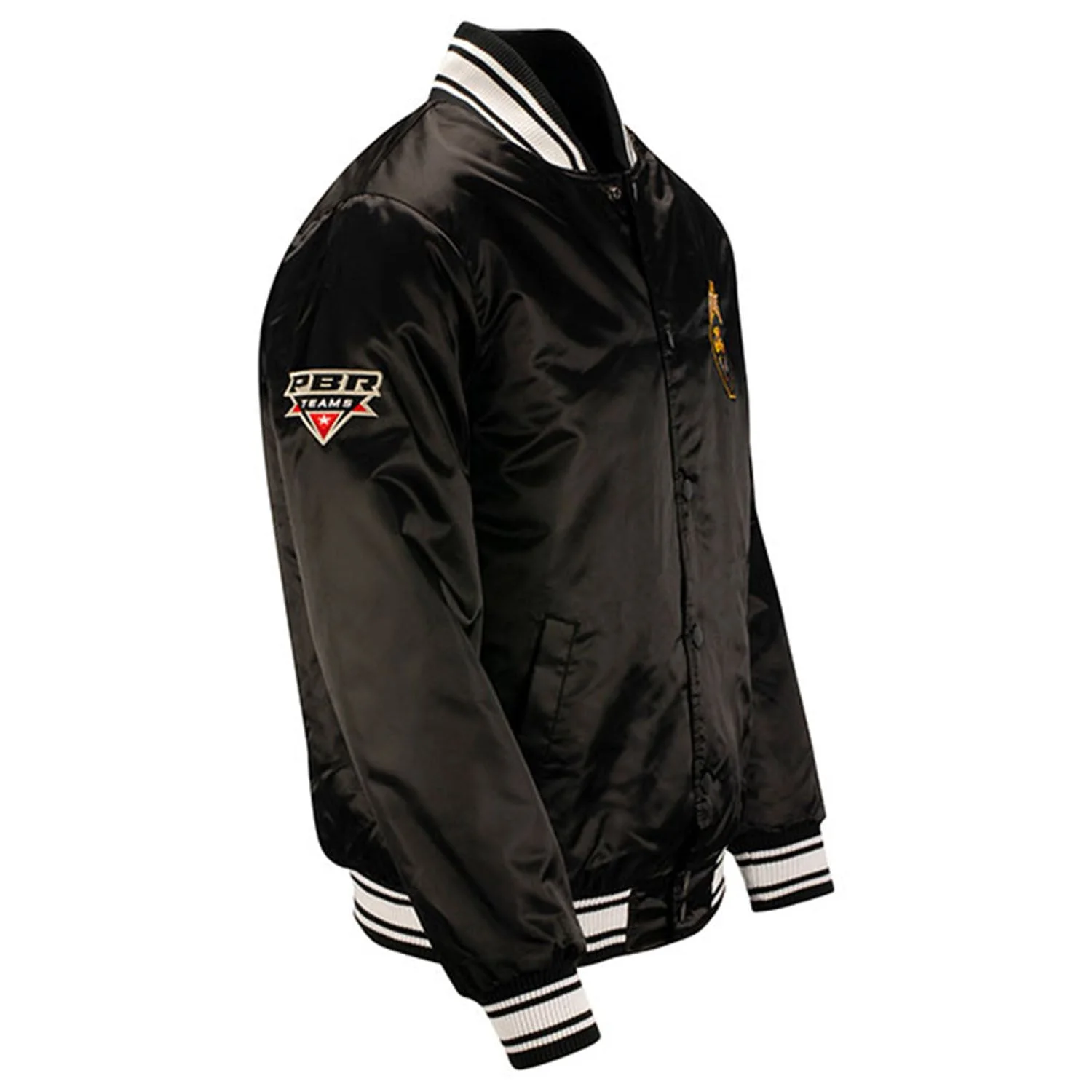 Texas Rattlers Satin Starter Black Jacket