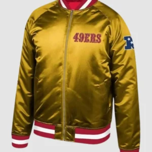 Faithful To The Bay 49ers Golden Bomber Jacket