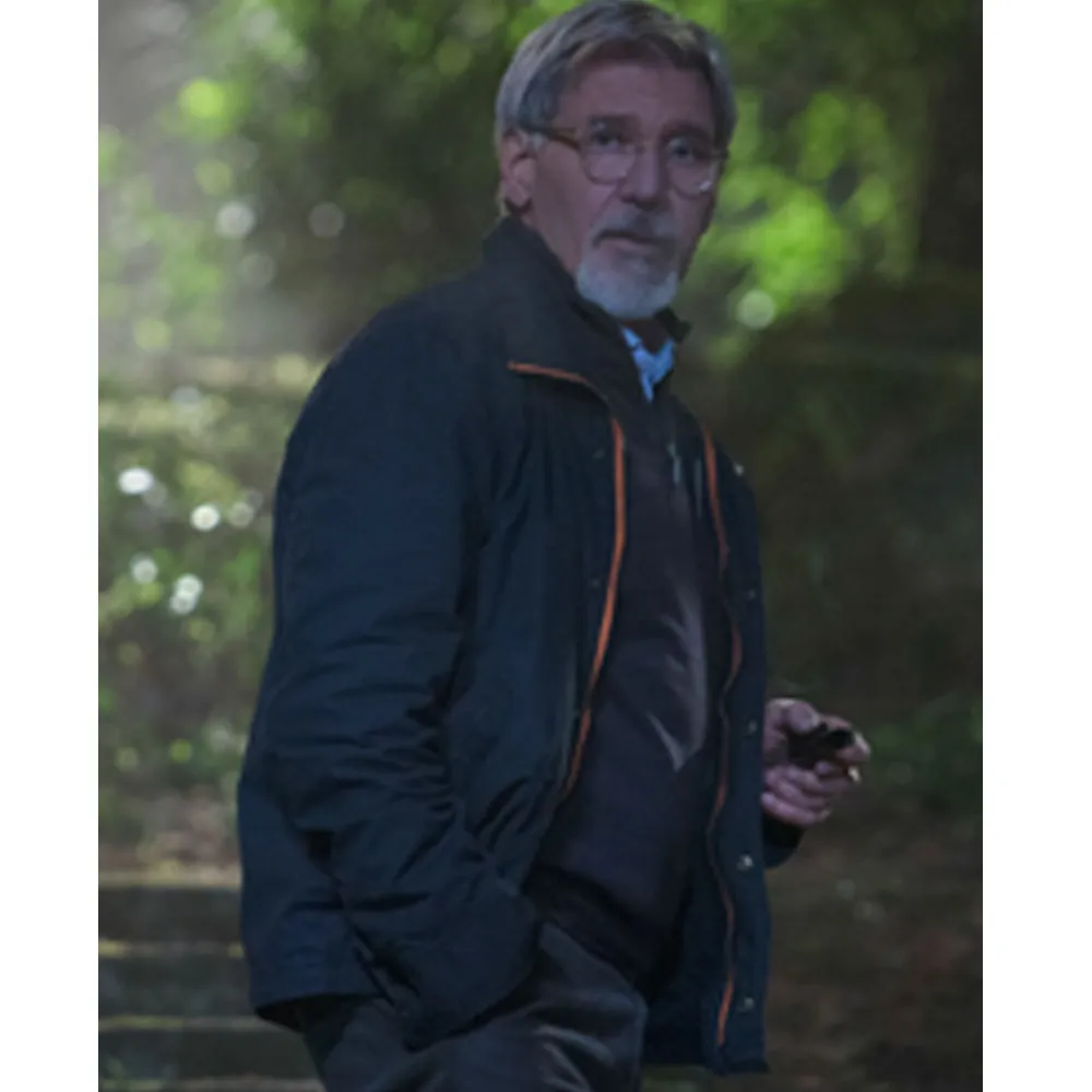 1923 Harrison Ford Black Jacket