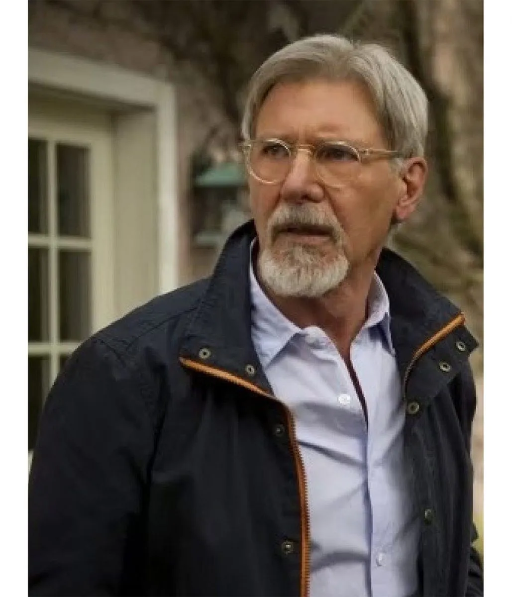 1923 Harrison Ford Black Jacket