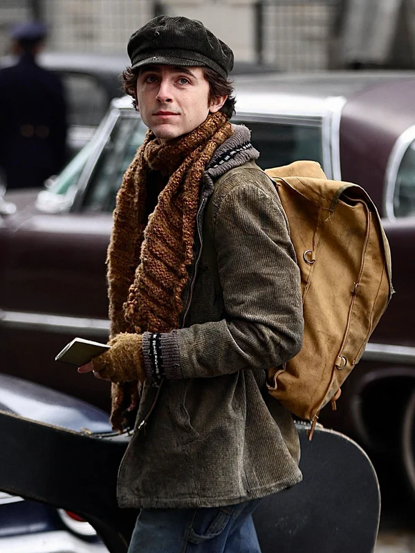 A COMPLETE UNKNOWN TIMOTHÉE CHALAMET CORDUROY JACKET