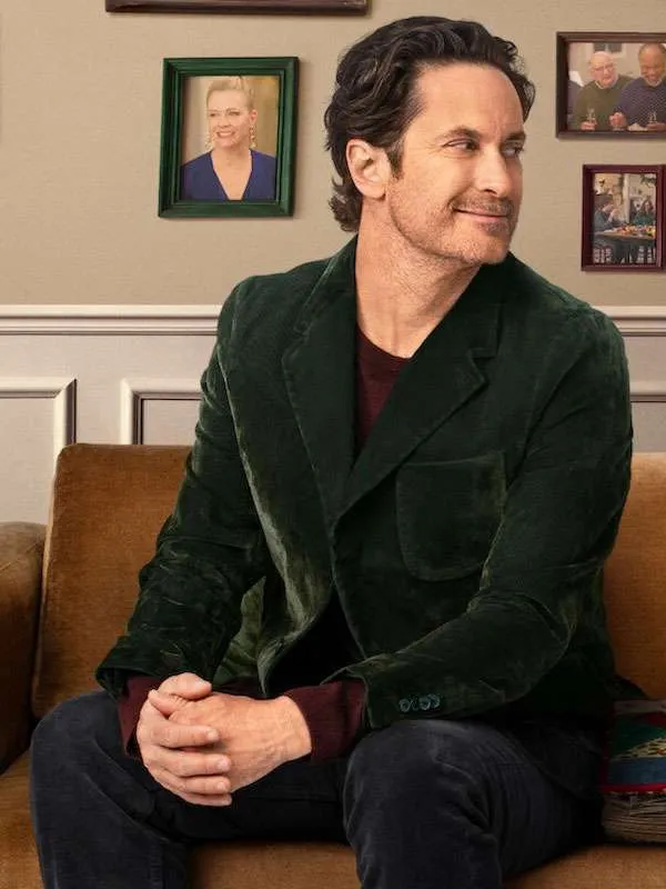 A Merry Little Ex-Mas 2025 Oliver Hudson Green Blazer