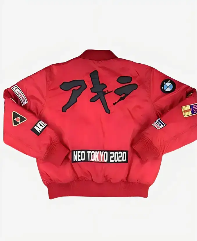 Akira Red Bomber Jacket