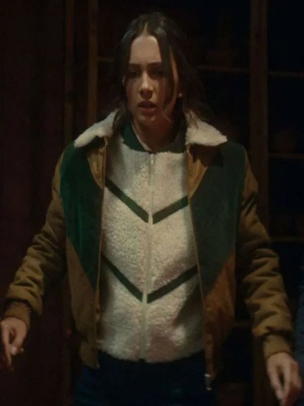 Anna Lore Black Phone 2 Brown Jacket - Image 2