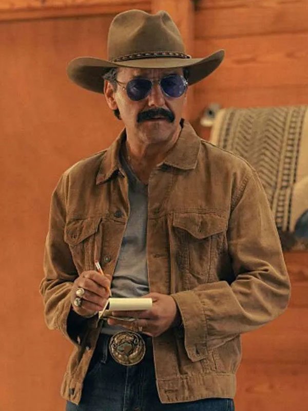 Tulsa King S01 Max Casella Brown Jacket