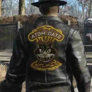 Atom Cats Fallout 4 Brown Leather Jacket