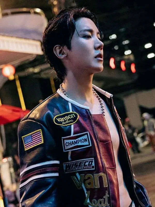J-Hope Killin It Girl Leather Jacket