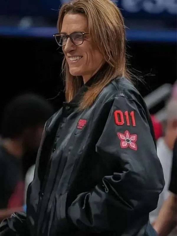 Stephanie White Indiana Fever Stranger Things Jacket