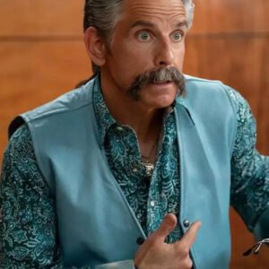 Ben Stiller Happy Gilmore 2 Blue Vest