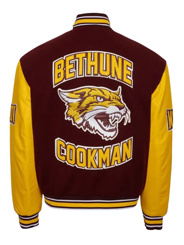 Bethune Cookman University Unisex Wool Varsity Jacket