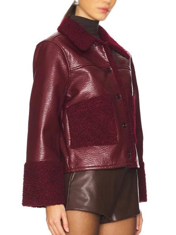 Beyond The Gates Ambyr Michelle Maroon Jacket