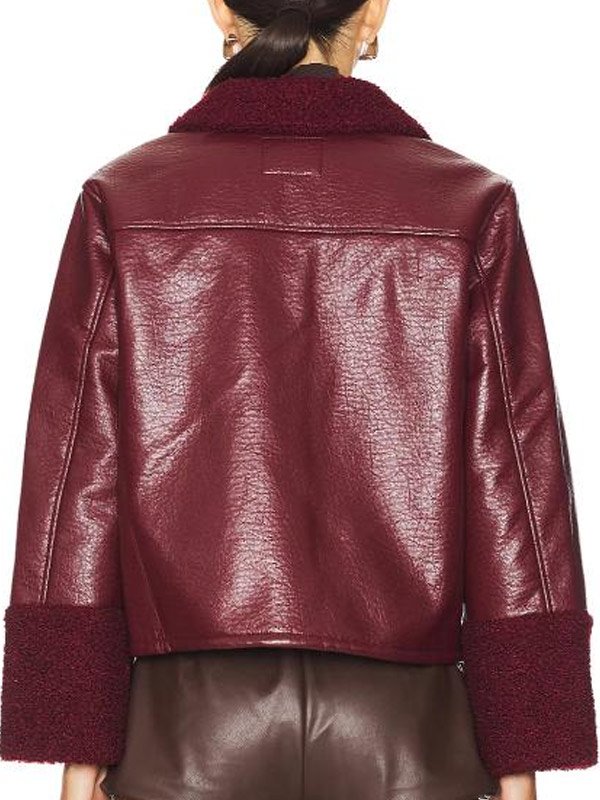 Beyond The Gates Ambyr Michelle Maroon Jacket