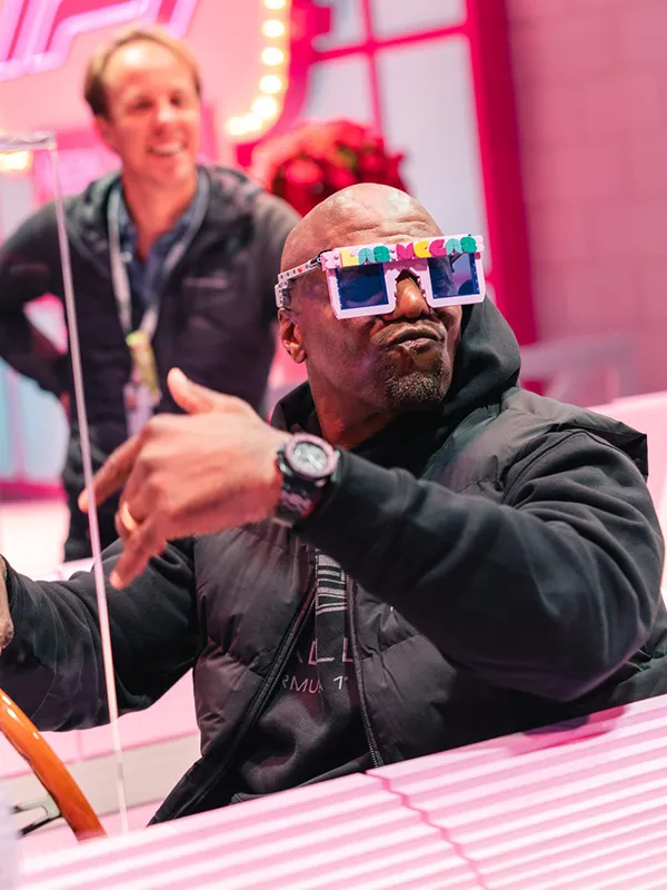 F1 Las Vegas Terry Crews Cadillac Puffer Vest