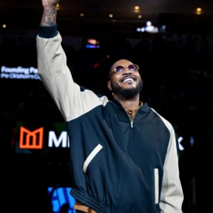 Carmelo Anthonys Podcast Outfit Jacket