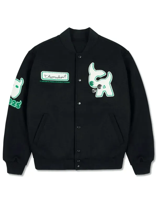 Chromakopia Tour 2025 Unisex Wool Varsity Jacket