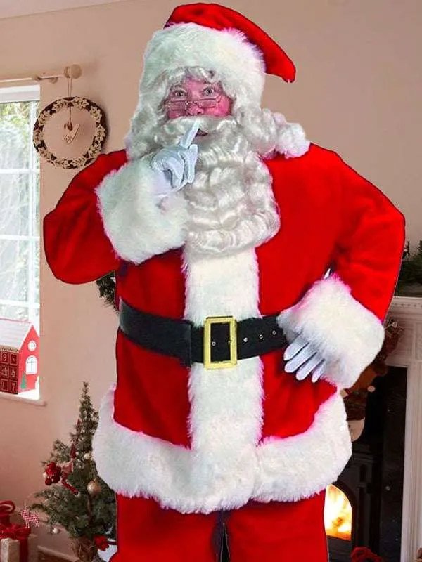 Classic Red Santa Claus Coat