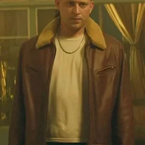 Clayton Angevine You 2025 Brown Shearling Jacket