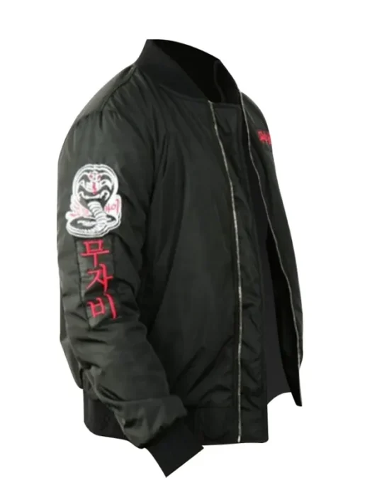 Cobra Kai S06 John Kreese Bomber Jacket - Image 3