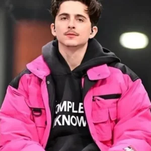 College Gameday Timoth?e Chalamet Puffer Jacket
