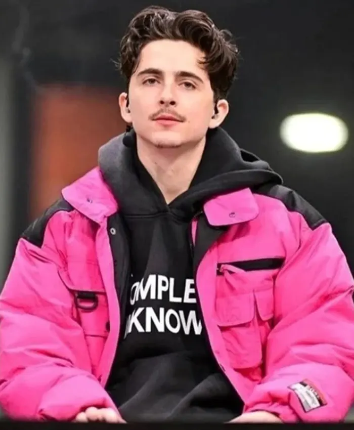 College Gameday Timoth?e Chalamet Puffer Jacket