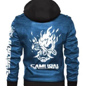 Cyberpunk 2077 Blue Samurai Jacket