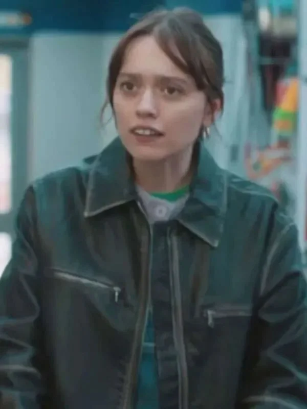 Daddy Issues S01 Aimee Lou Wood Shearling Leather Coat