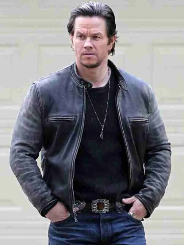 Mark Wahlberg Daddy’s Home Black Jacket - Image 2